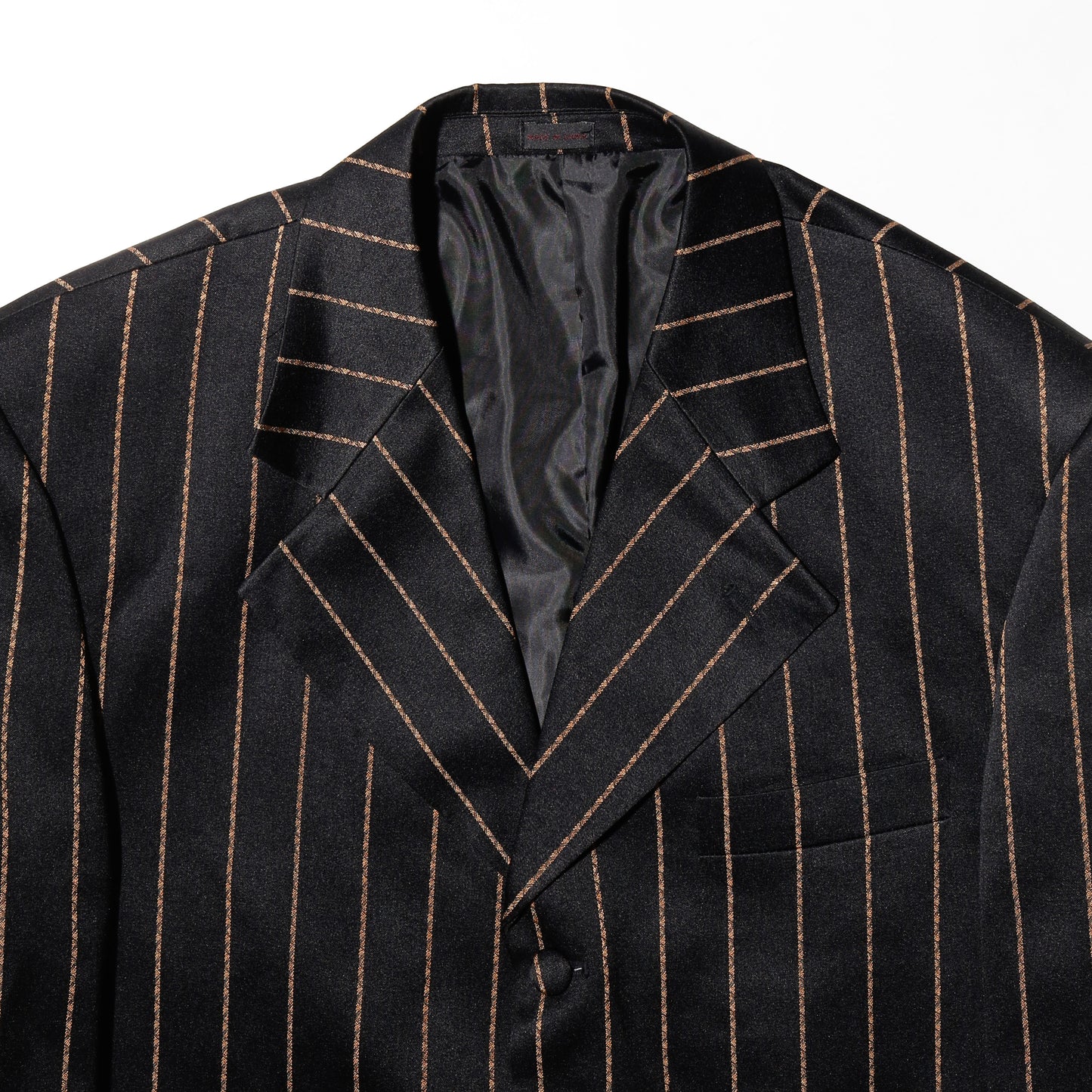 vintage super long stripe zoot set up