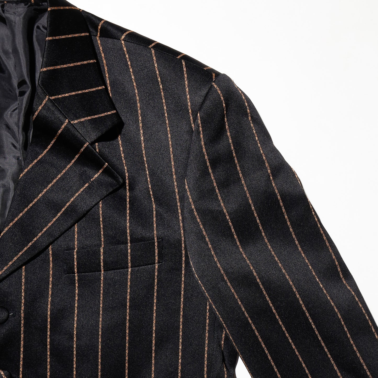 vintage super long stripe zoot set up