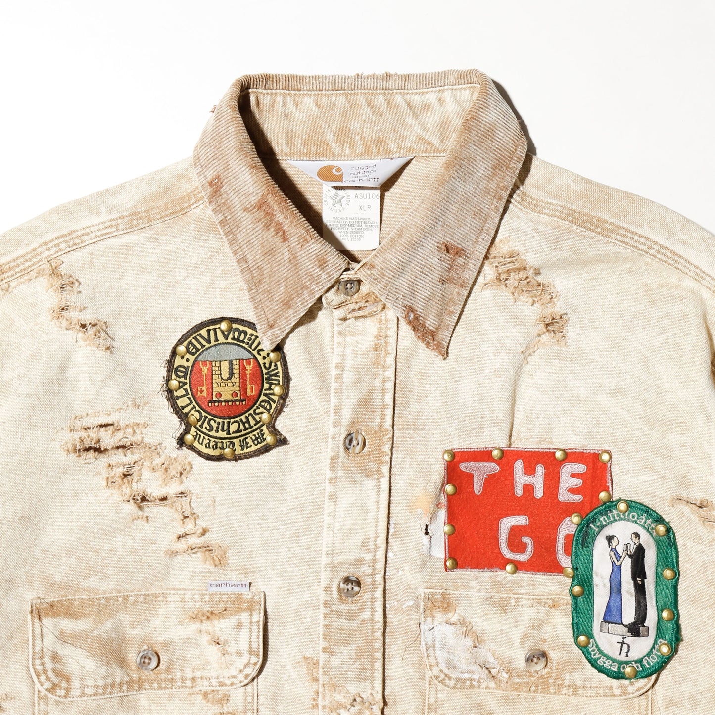 *one-off carhartt custom duck shirt