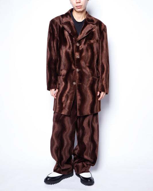 vintage wave velour zoot set up