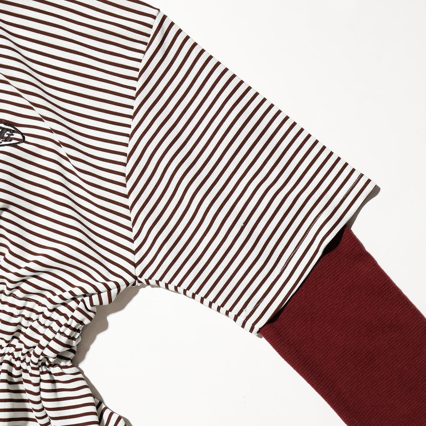 *one-off hybrid gathering hoodie