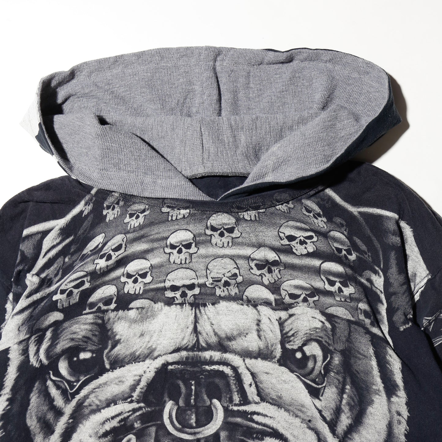 *one-off hybrid bulldog hoodie