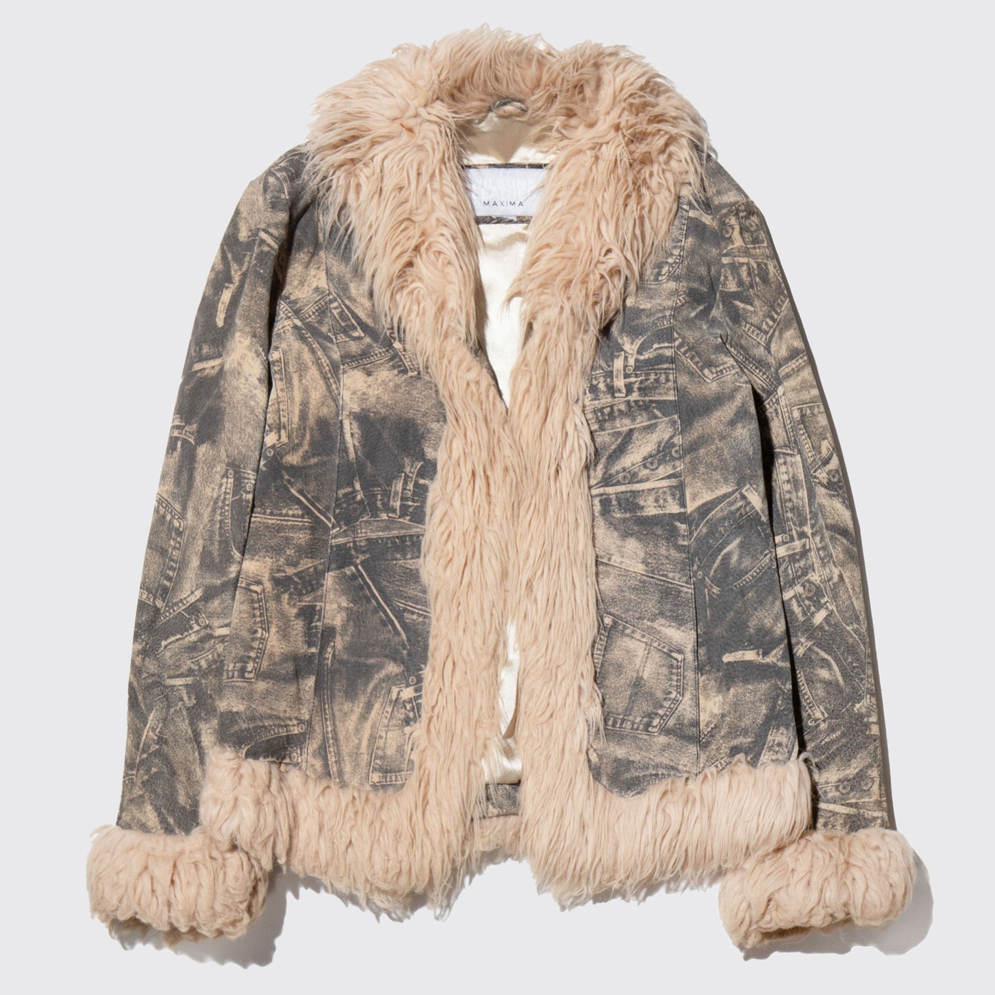 vintage transcript fur jacket