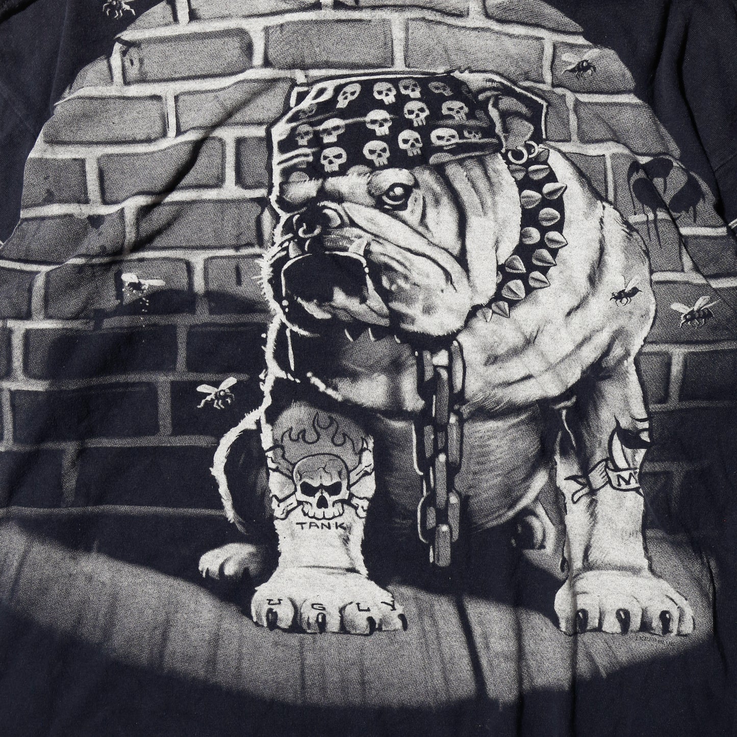 *one-off hybrid bulldog hoodie