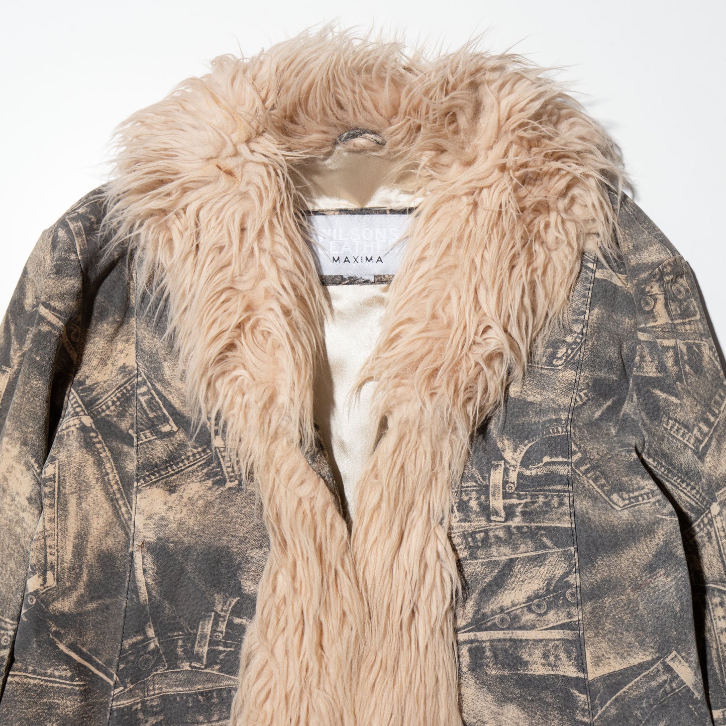 vintage transcript fur jacket