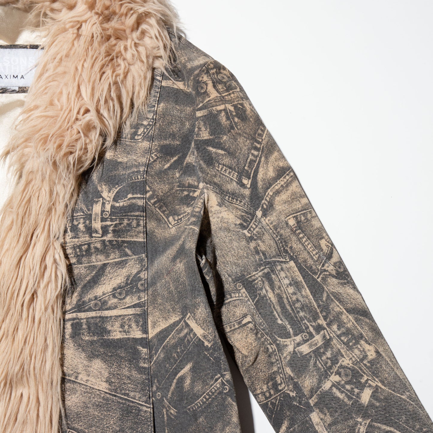 vintage transcript fur jacket