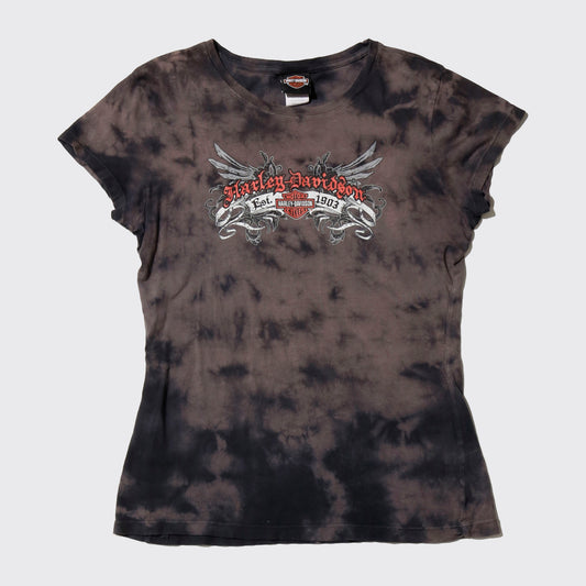 vintage 00's harley-davidson acid york,pa t-shirt