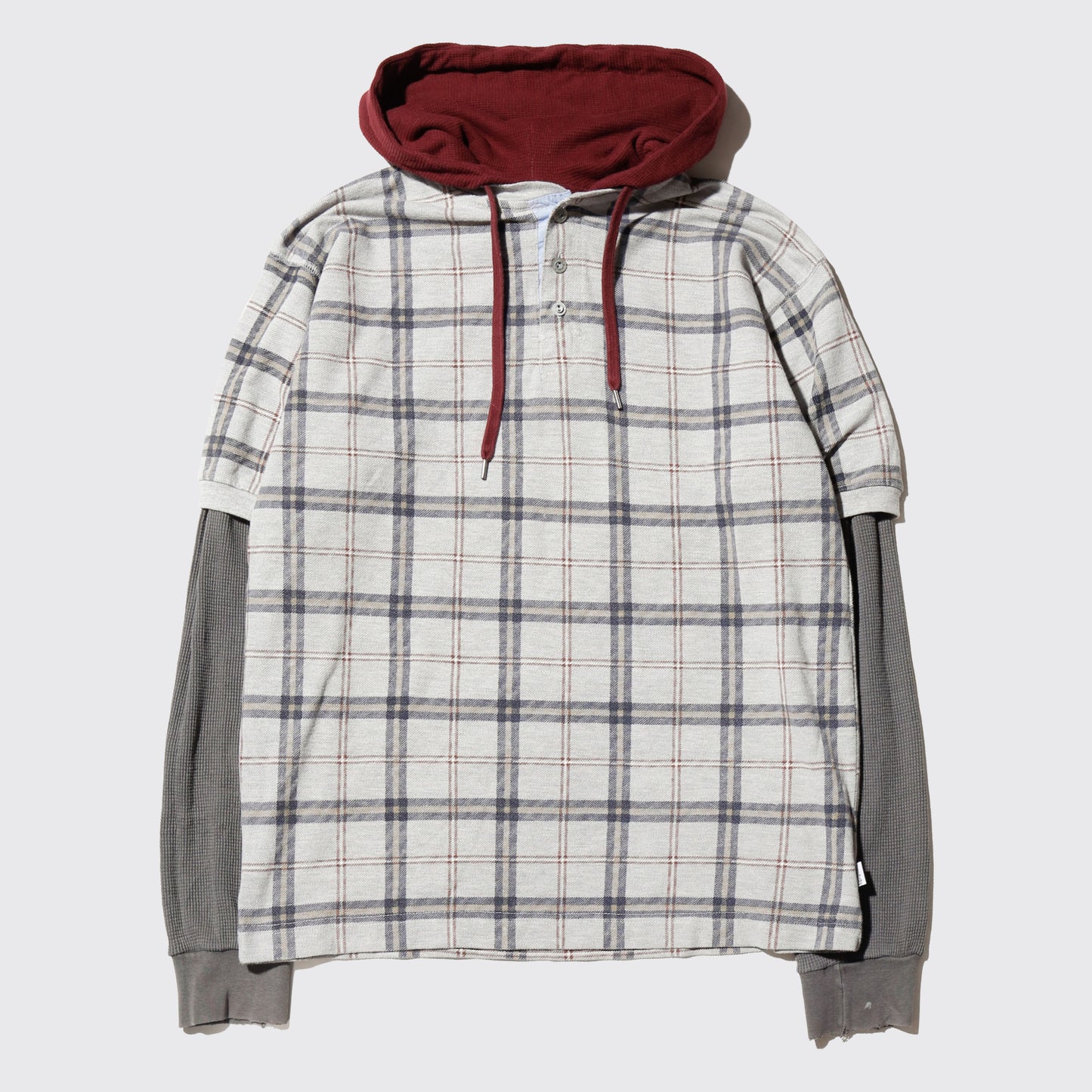 *one-off hybrid check hoodie