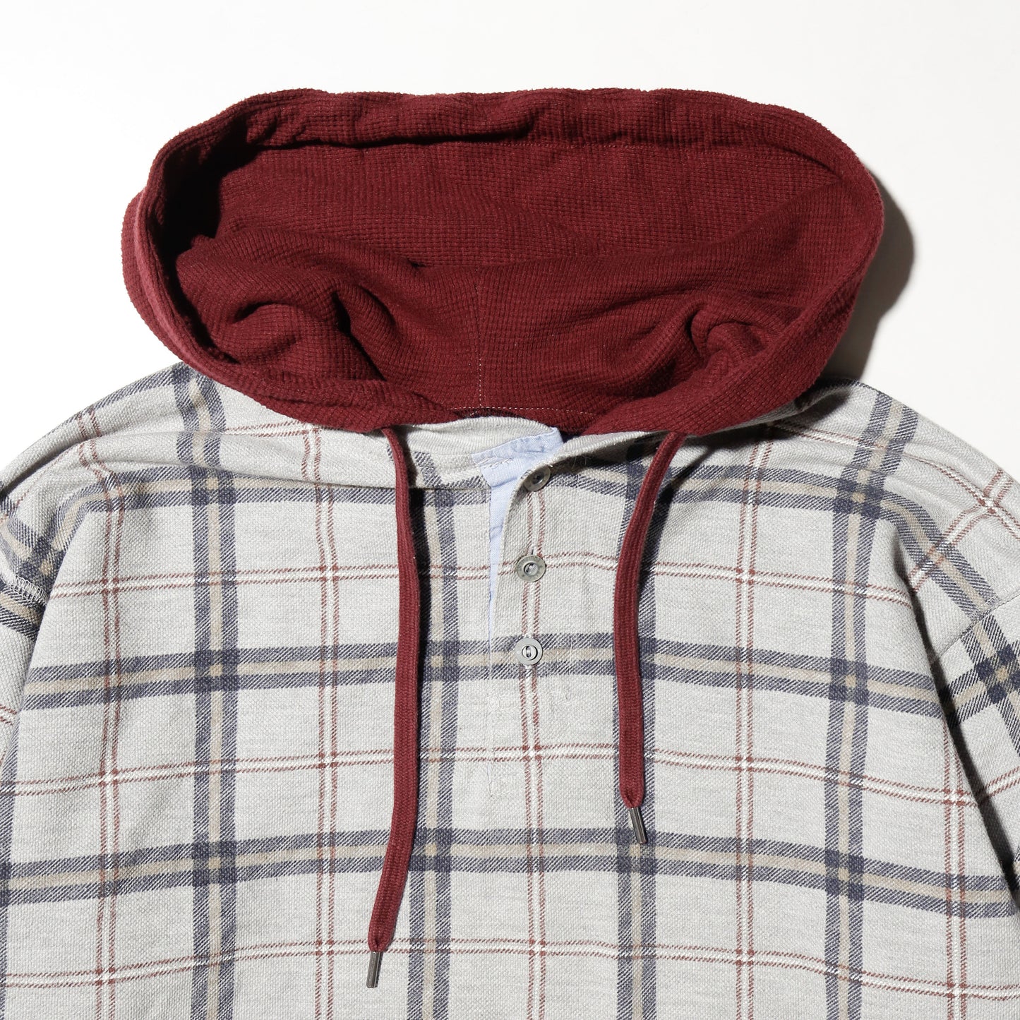 *one-off hybrid check hoodie