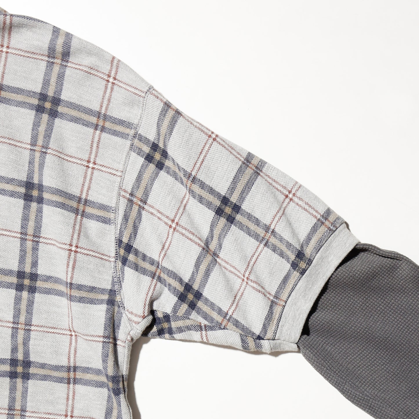 *one-off hybrid check hoodie
