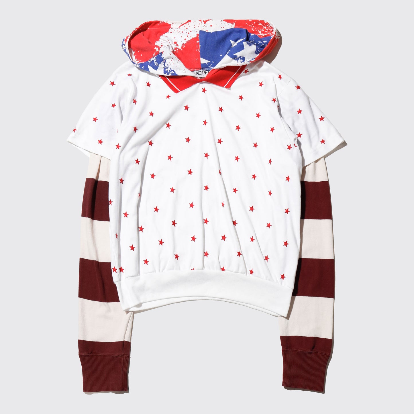 *one-off hybrid star hoodie