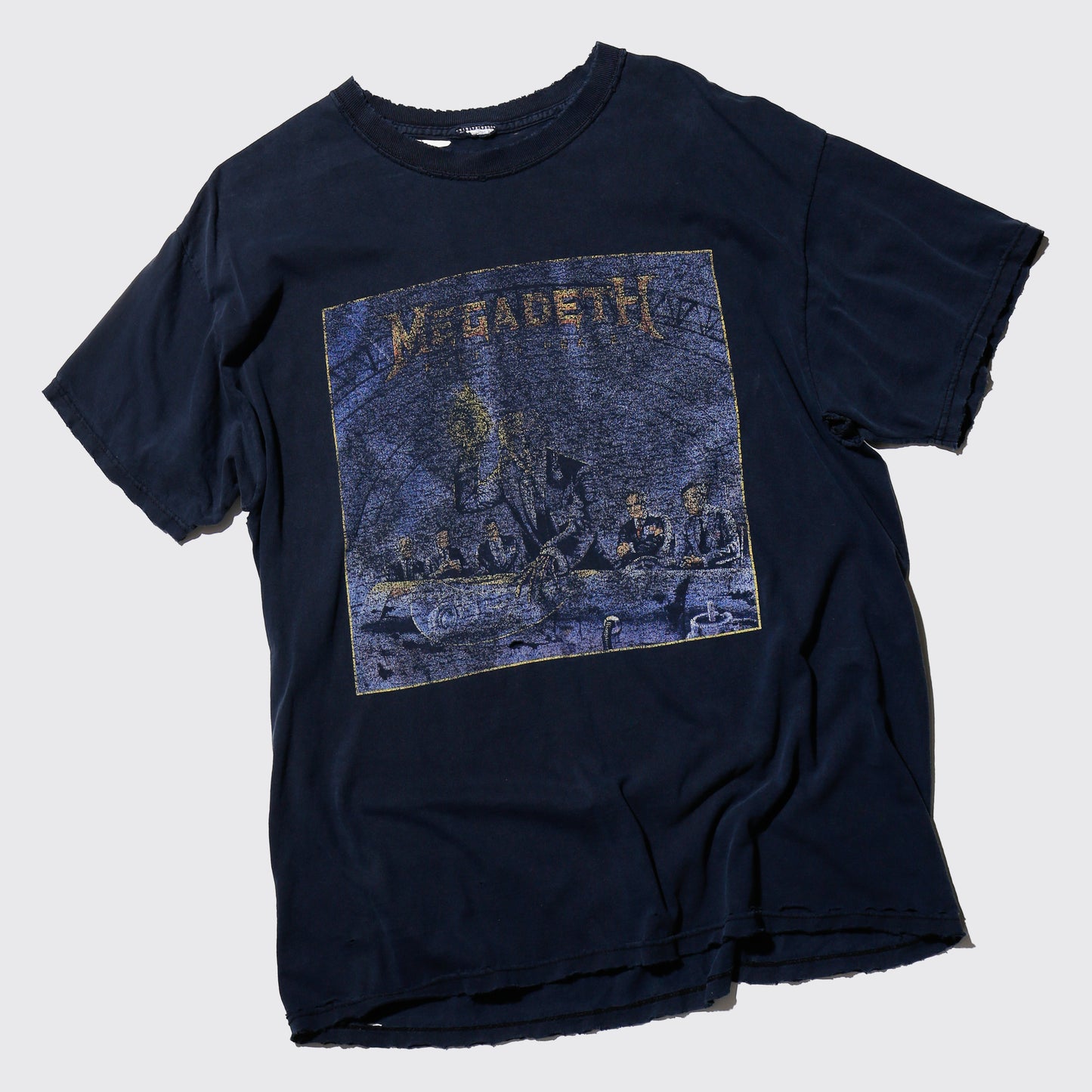 vintage 00’s Megadeth rust in peace broken t-shirt