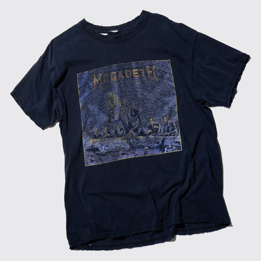 vintage 00’s Megadeth rust in peace broken t-shirt