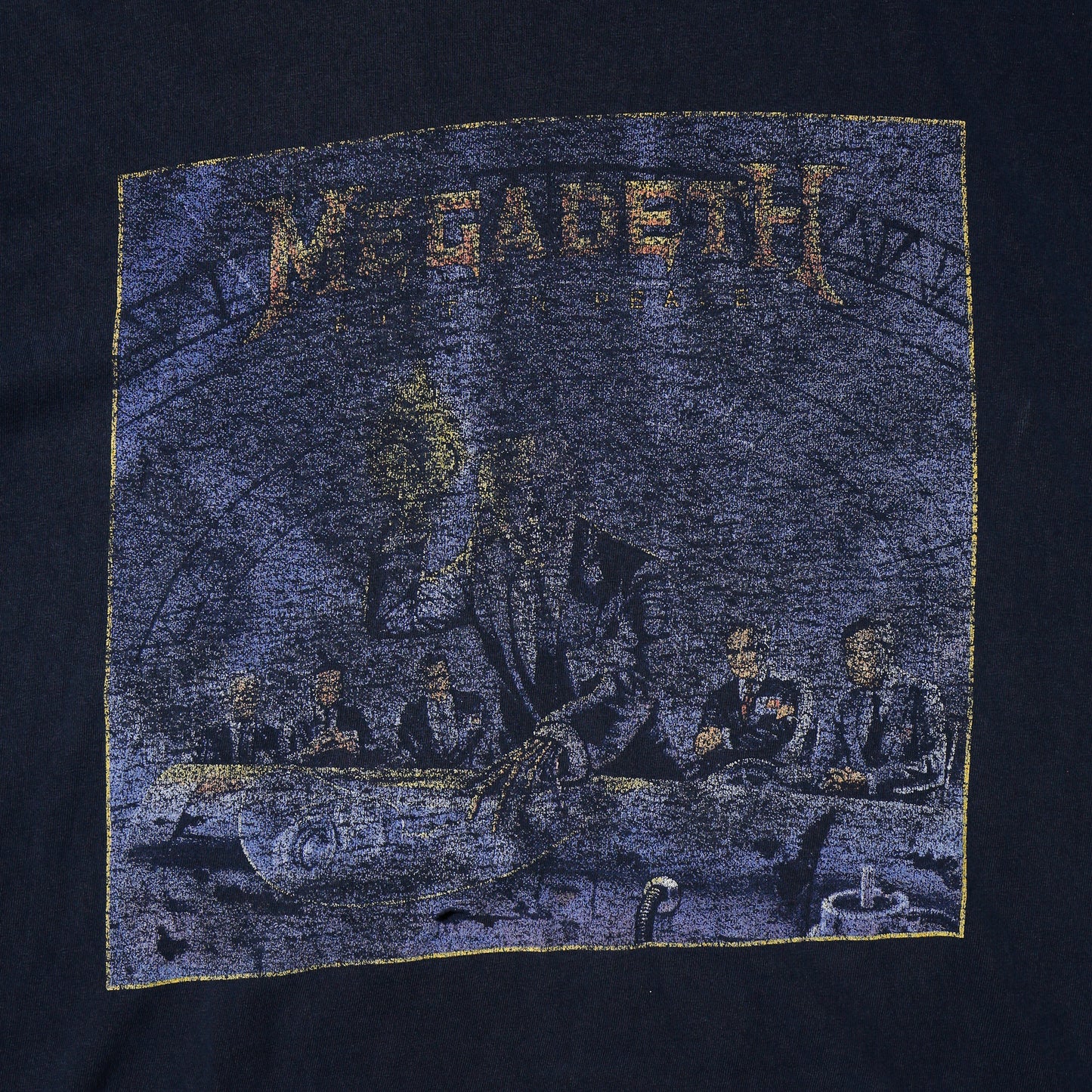 vintage 00’s Megadeth rust in peace broken t-shirt