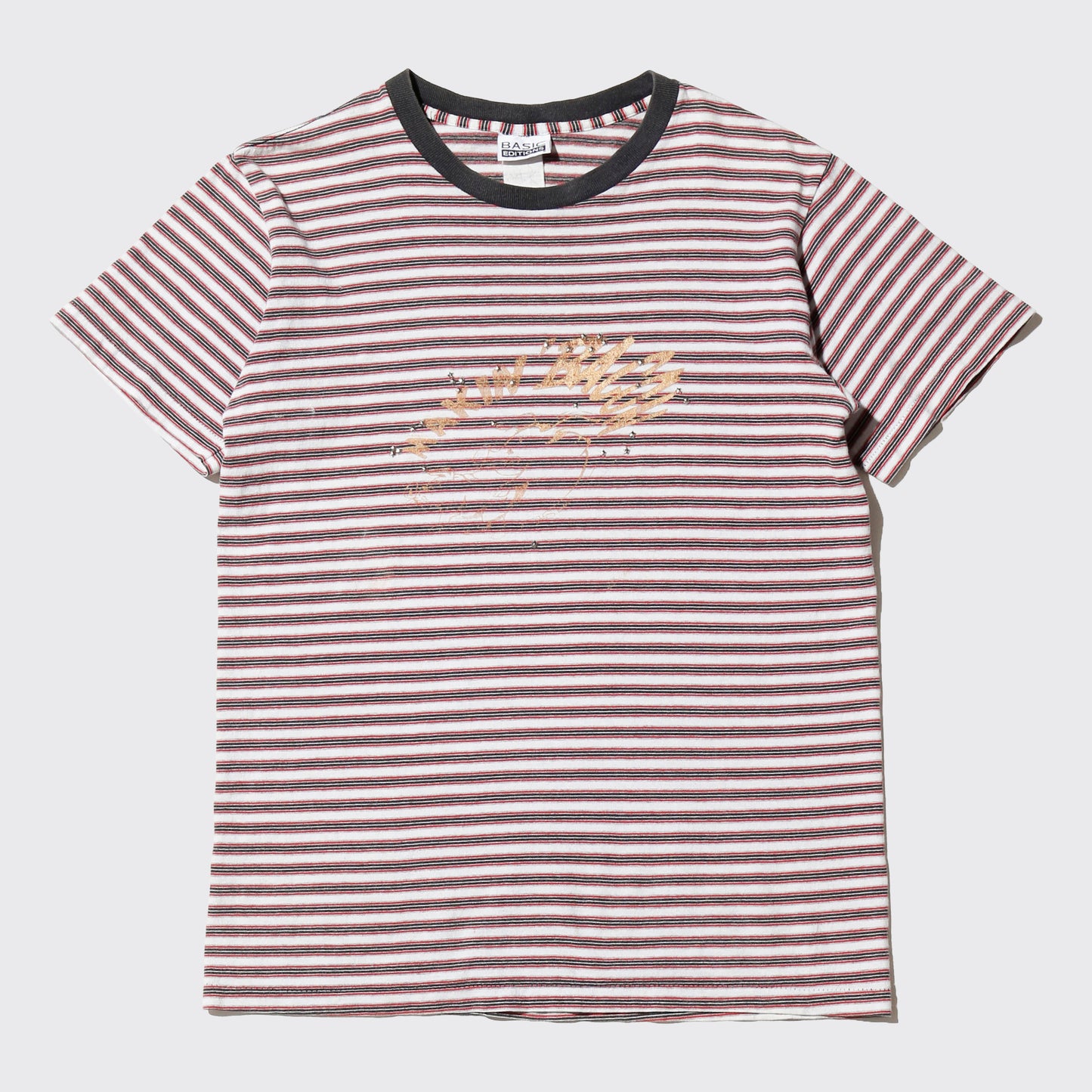 *one-off "making bacon" hand screen t-shirt