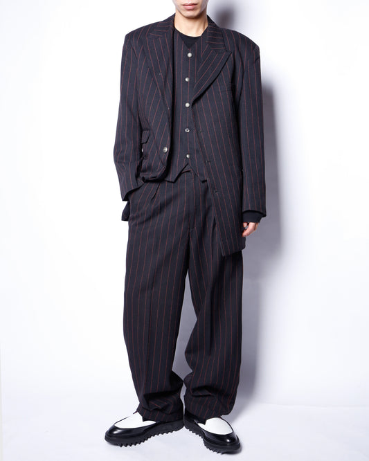 vintage 3piece stripe zoot set up