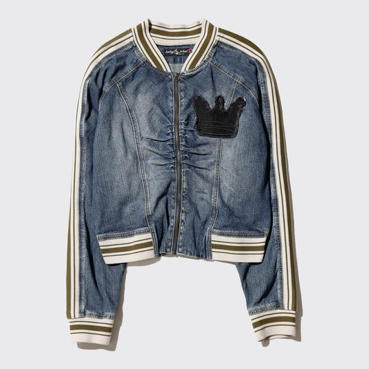 vintage crown line demim jacket
