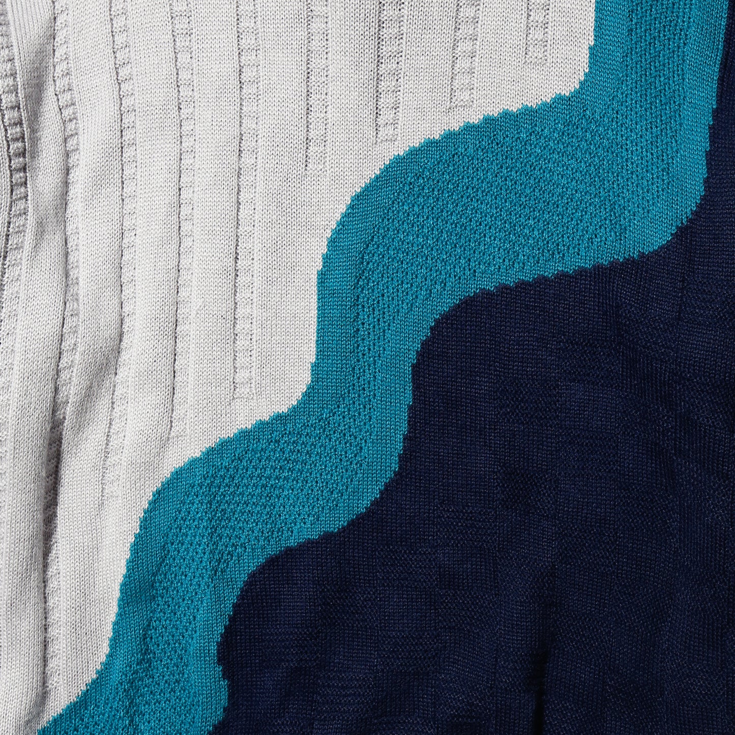*one-off hybrid wave hoodie
