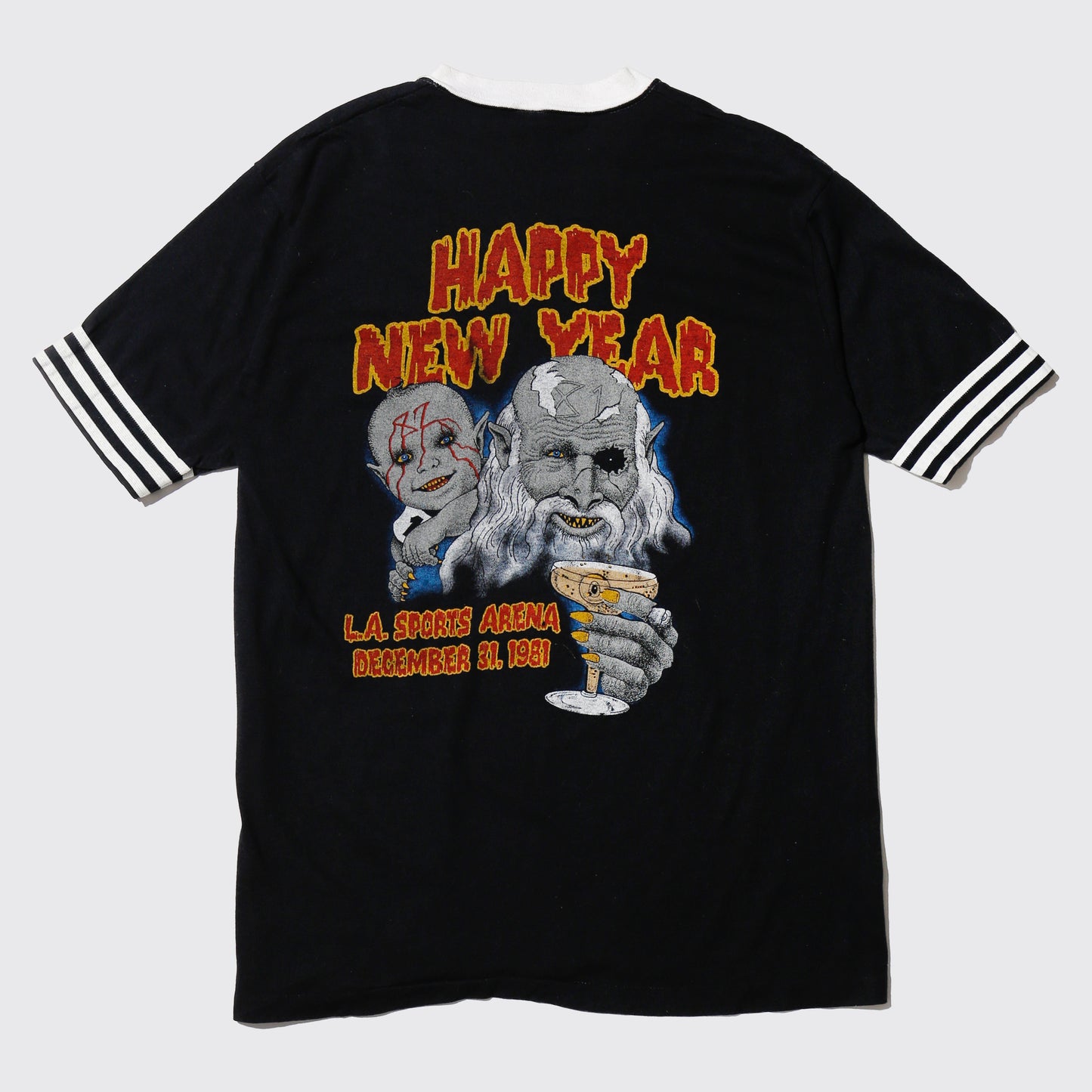 vintage 1981's-1982's Ozzy Osborne happy new years t-shirt