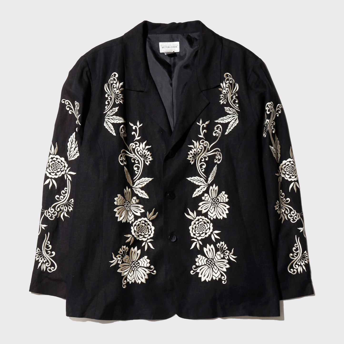 vintage broderied 3b jacket