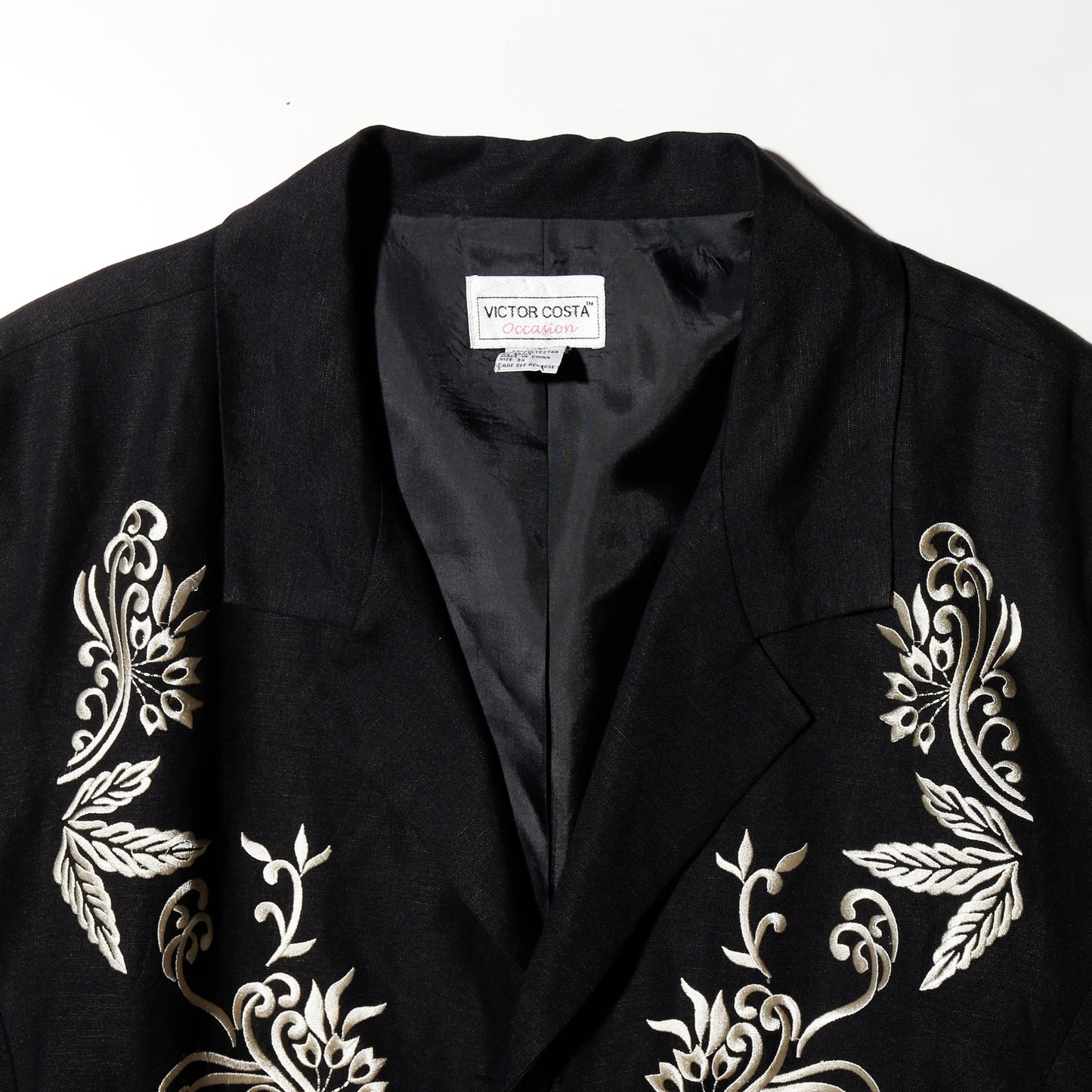 vintage broderied 3b jacket