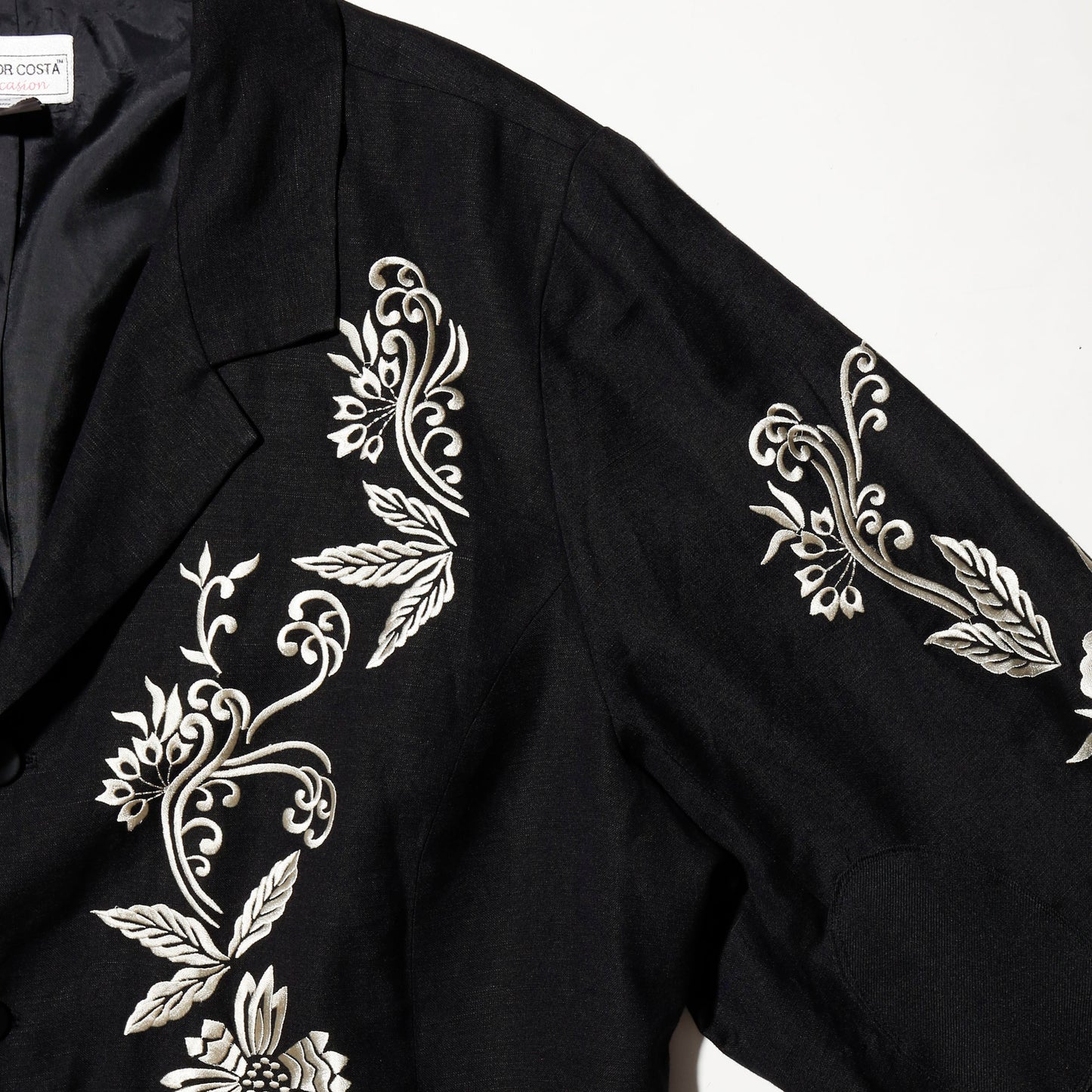 vintage broderied 3b jacket