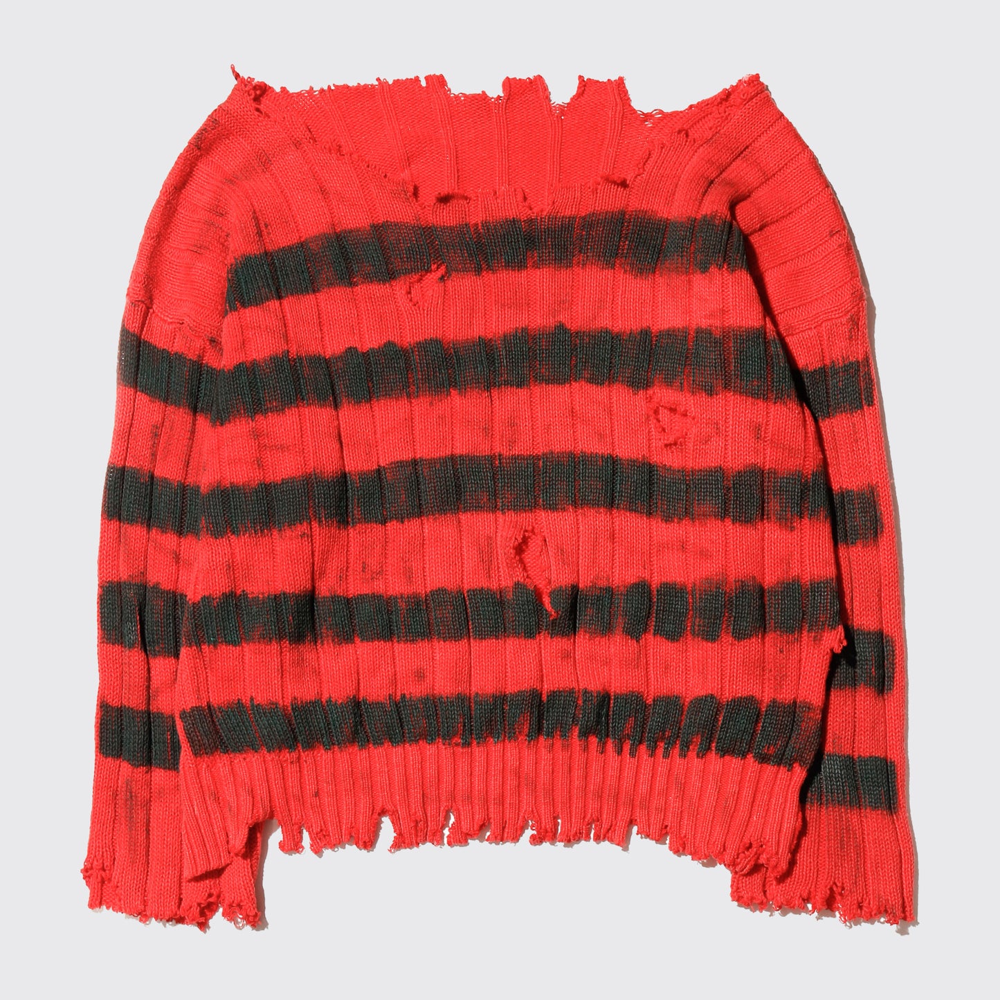 *one-off broken border sweater