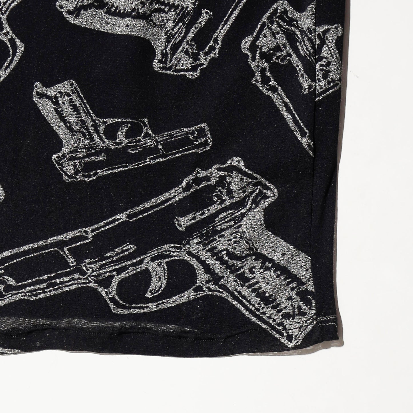 vintage guns monogram skirt