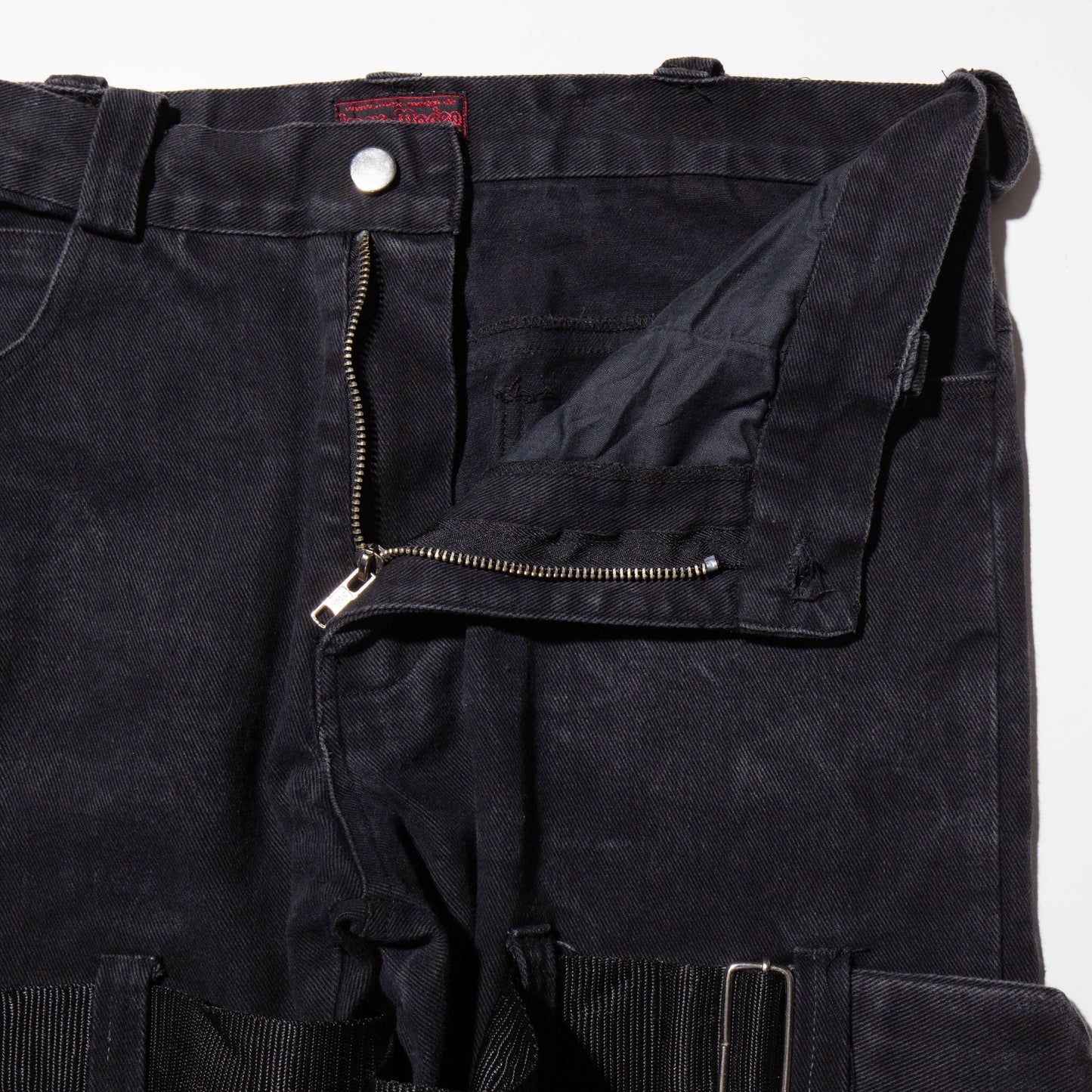 vintage bondage parachute jeans