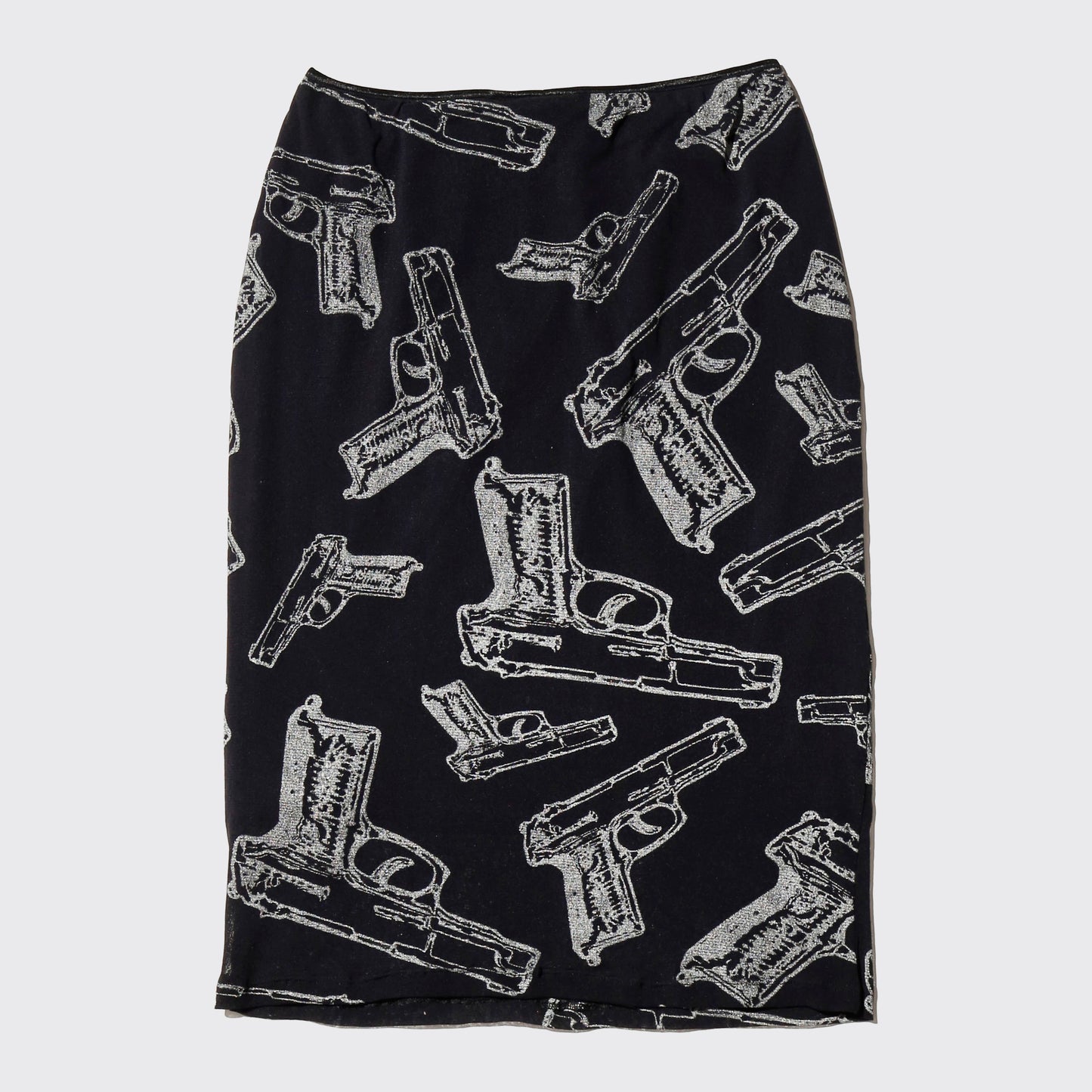 vintage guns monogram skirt