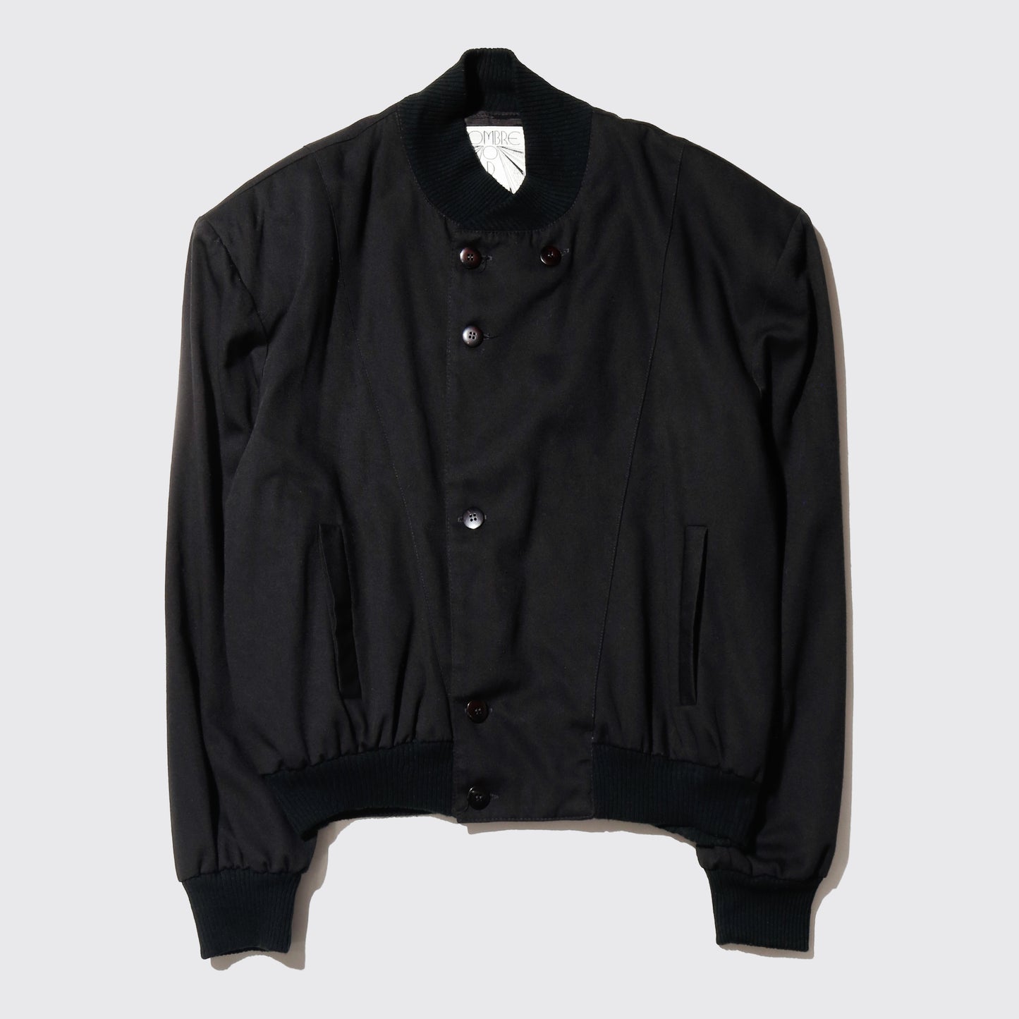 vintage ribbed boxy jacket