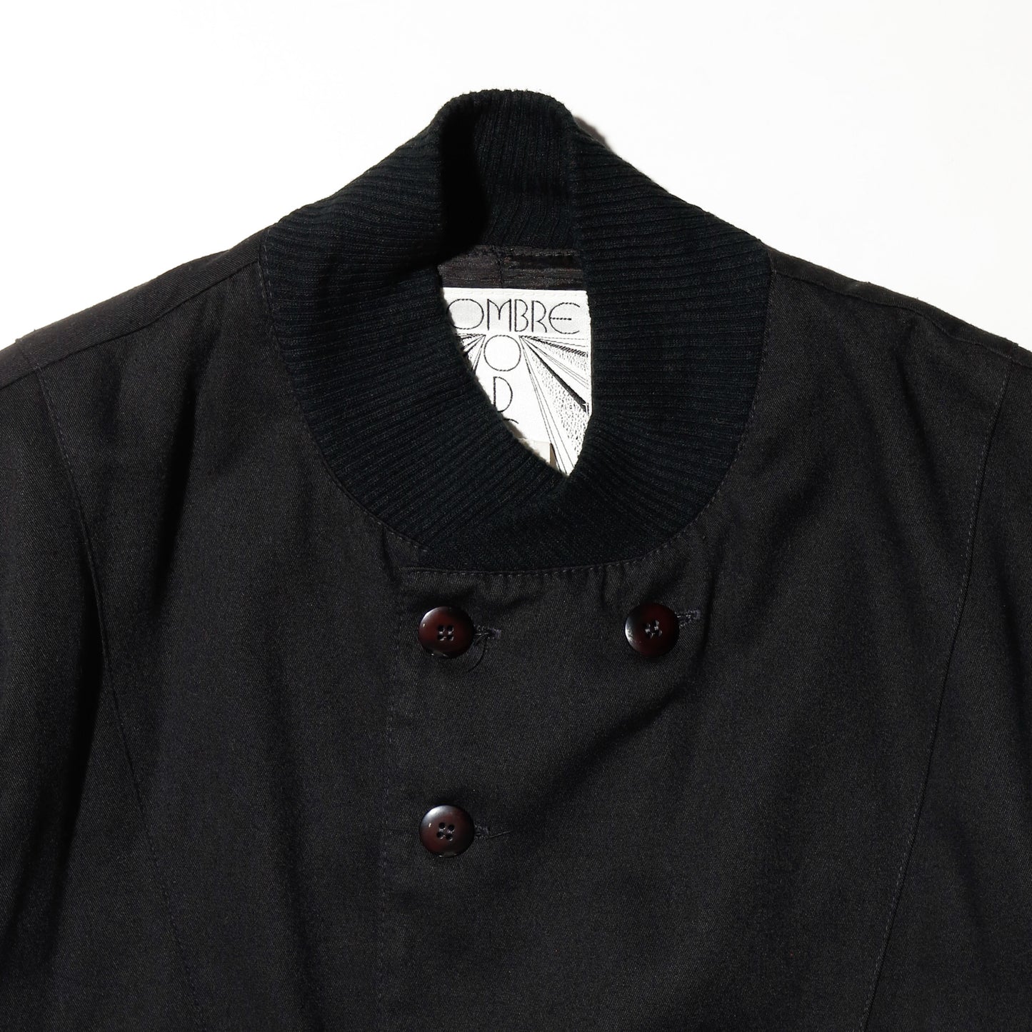 vintage ribbed boxy jacket