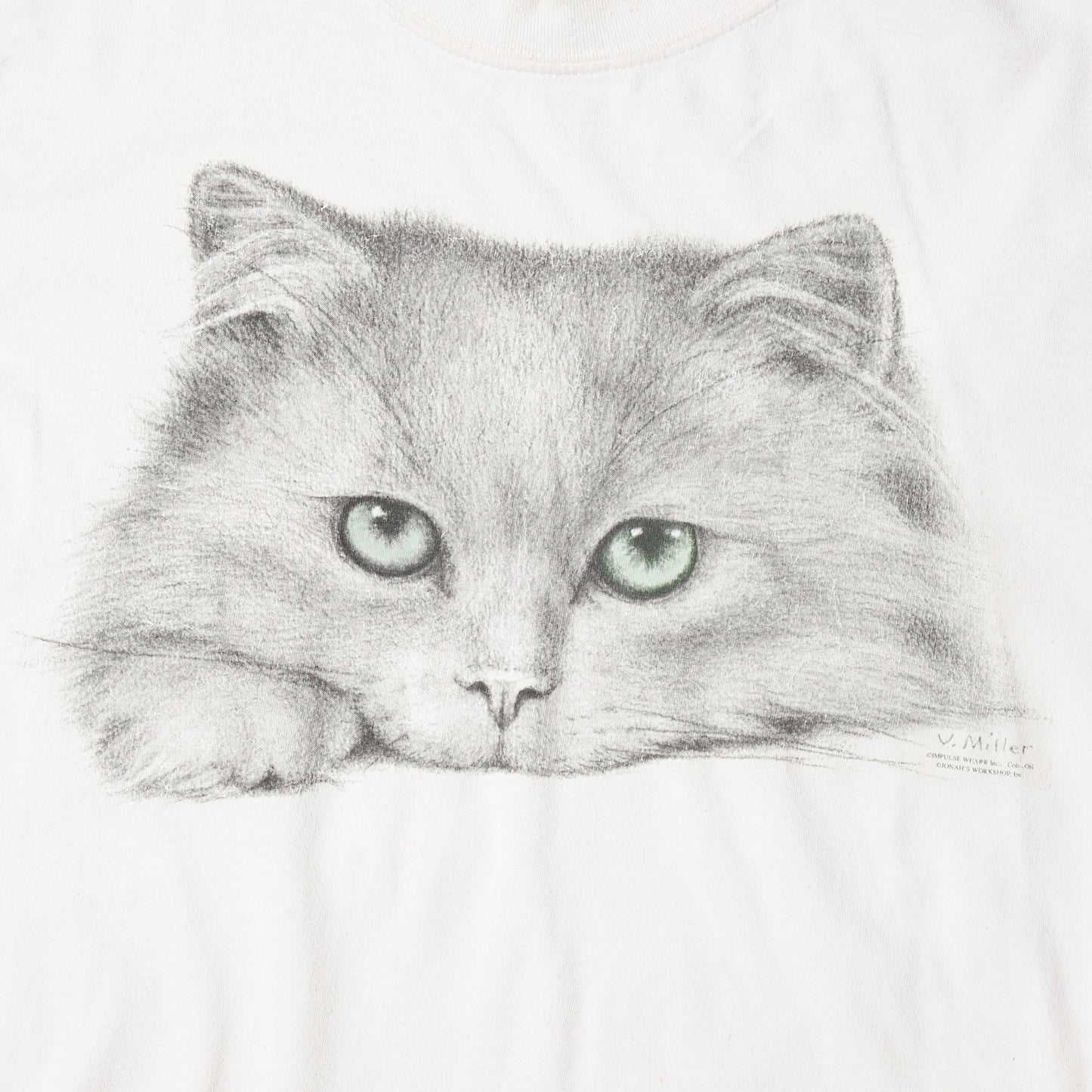 vintage 00's eden lane cat virginia miller t-shirt