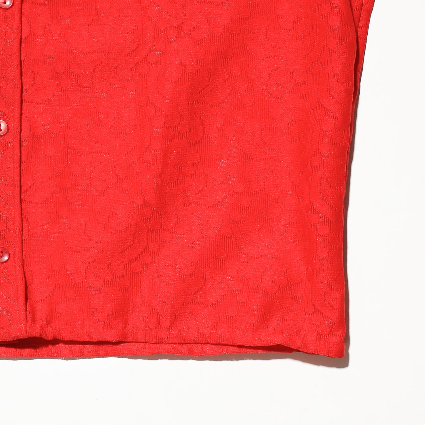 *one-off cropped bowtie lace shirt