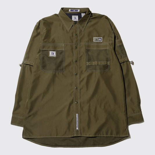 vintage thirty degrees gimmick nylon shirt