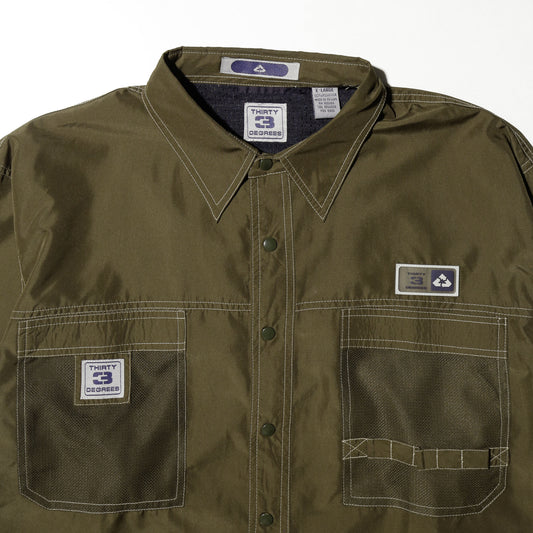 vintage thirty degrees gimmick nylon shirt