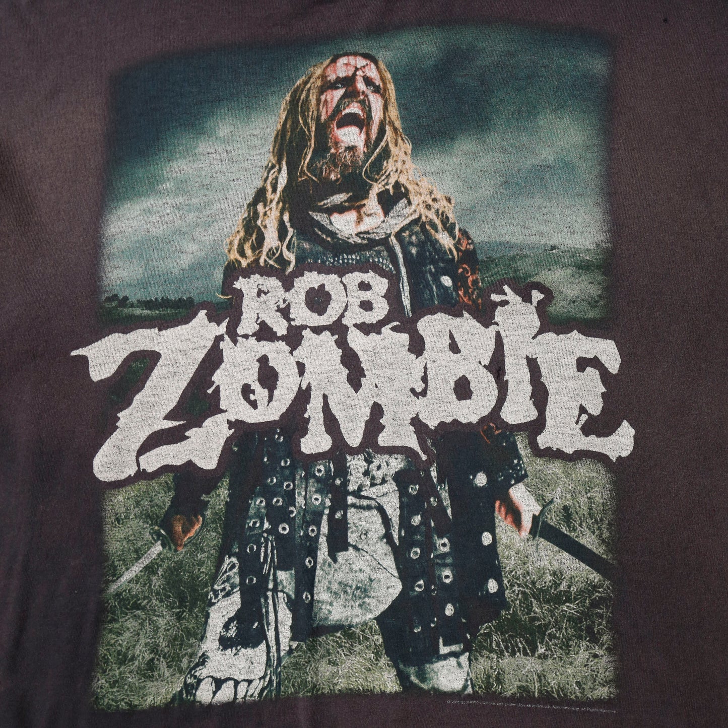 vintage the Rob Zombie "hell on earth" tour2011 t-shirt