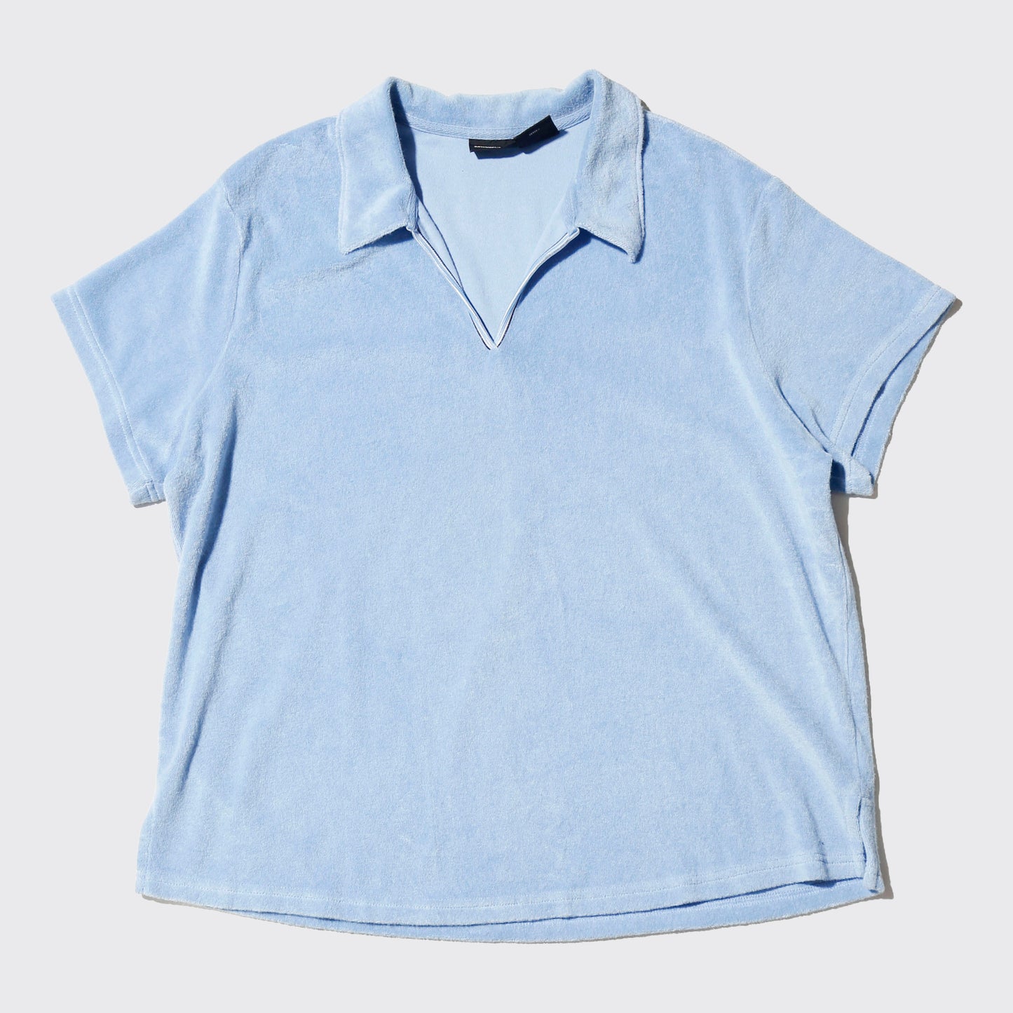 vintage st.johns bay pile polo h/s