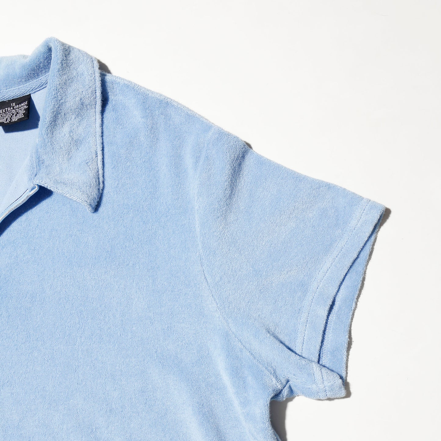 vintage st.johns bay pile polo h/s