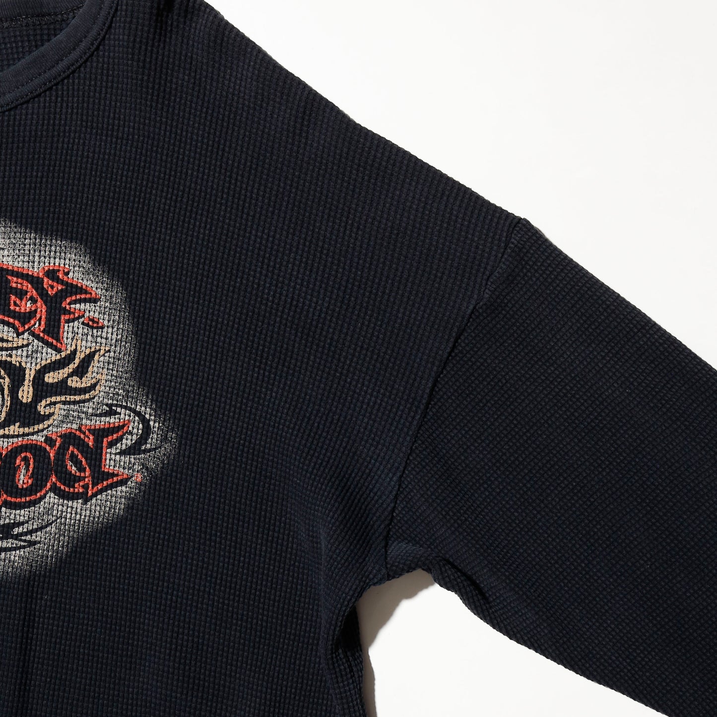 vintage harley-davidson flame tribal thermal l/s