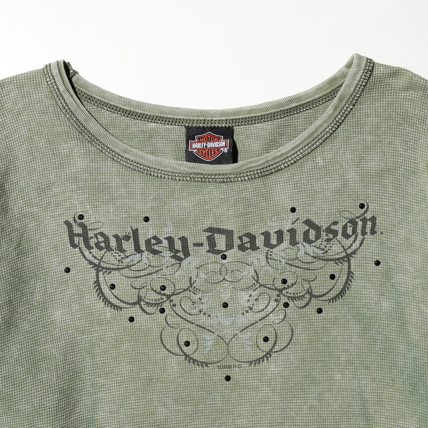 vintage harley-davidson bijou  thermal l/s