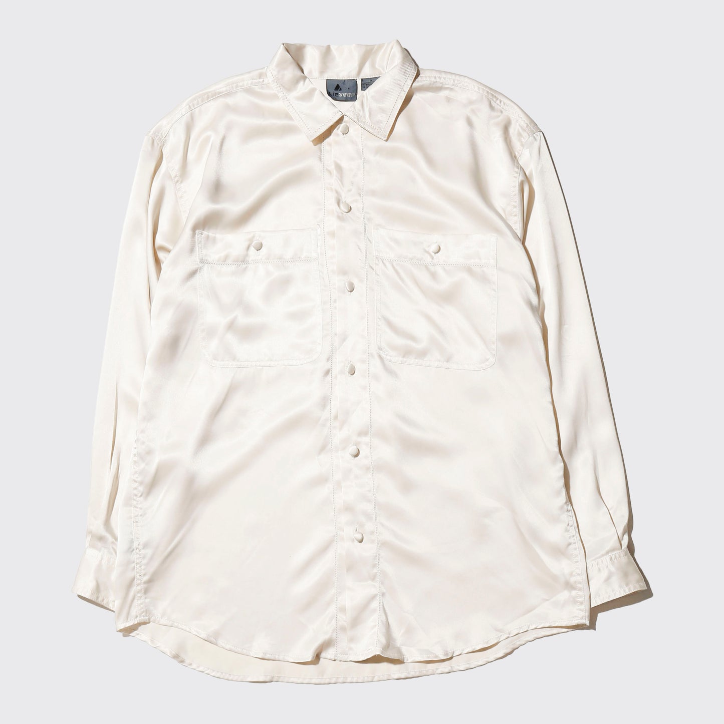 vintage stitched silk shirt