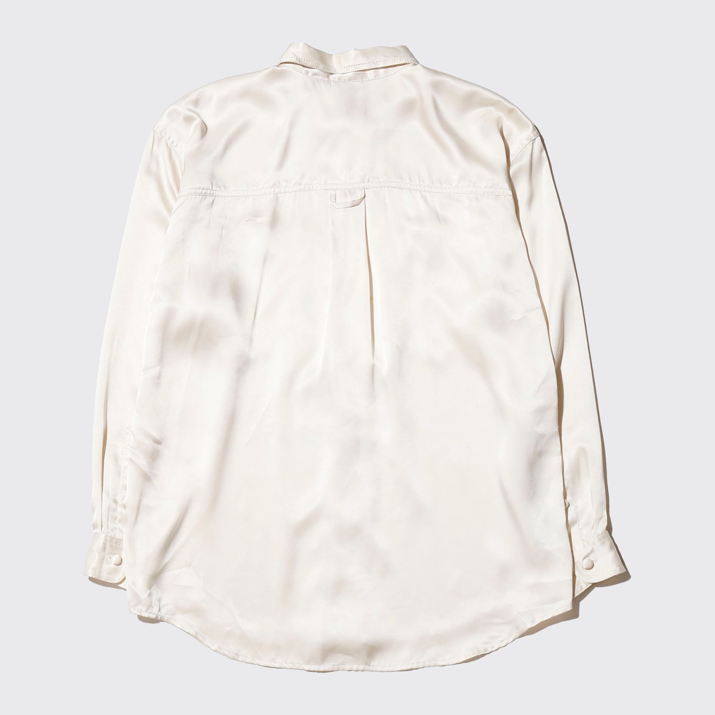 vintage stitched silk shirt
