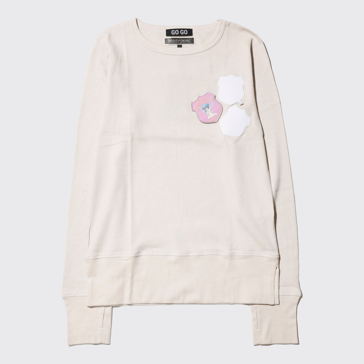 Go Go Darlin' × beauty:beast - "THERMAL L/S with TINK EMBLEM"