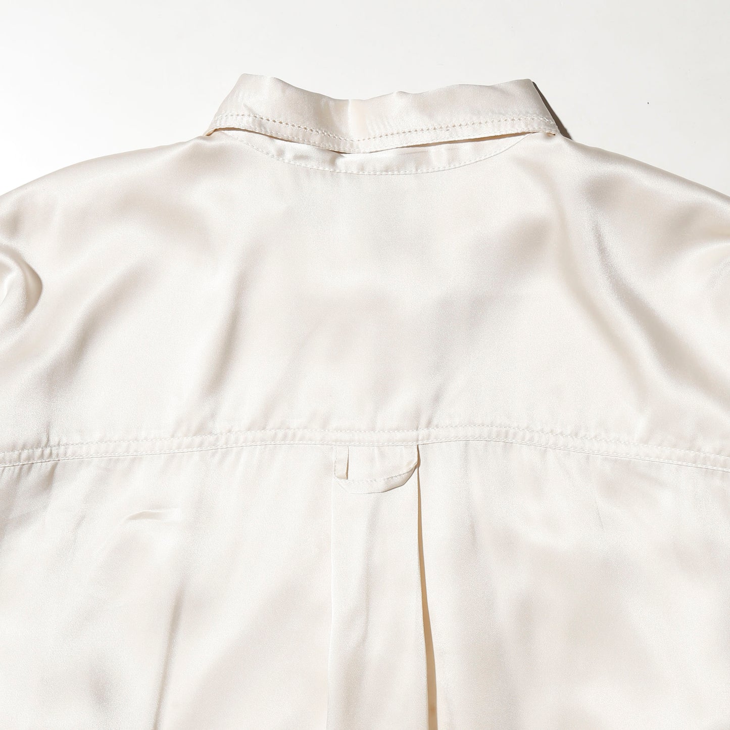 vintage stitched silk shirt