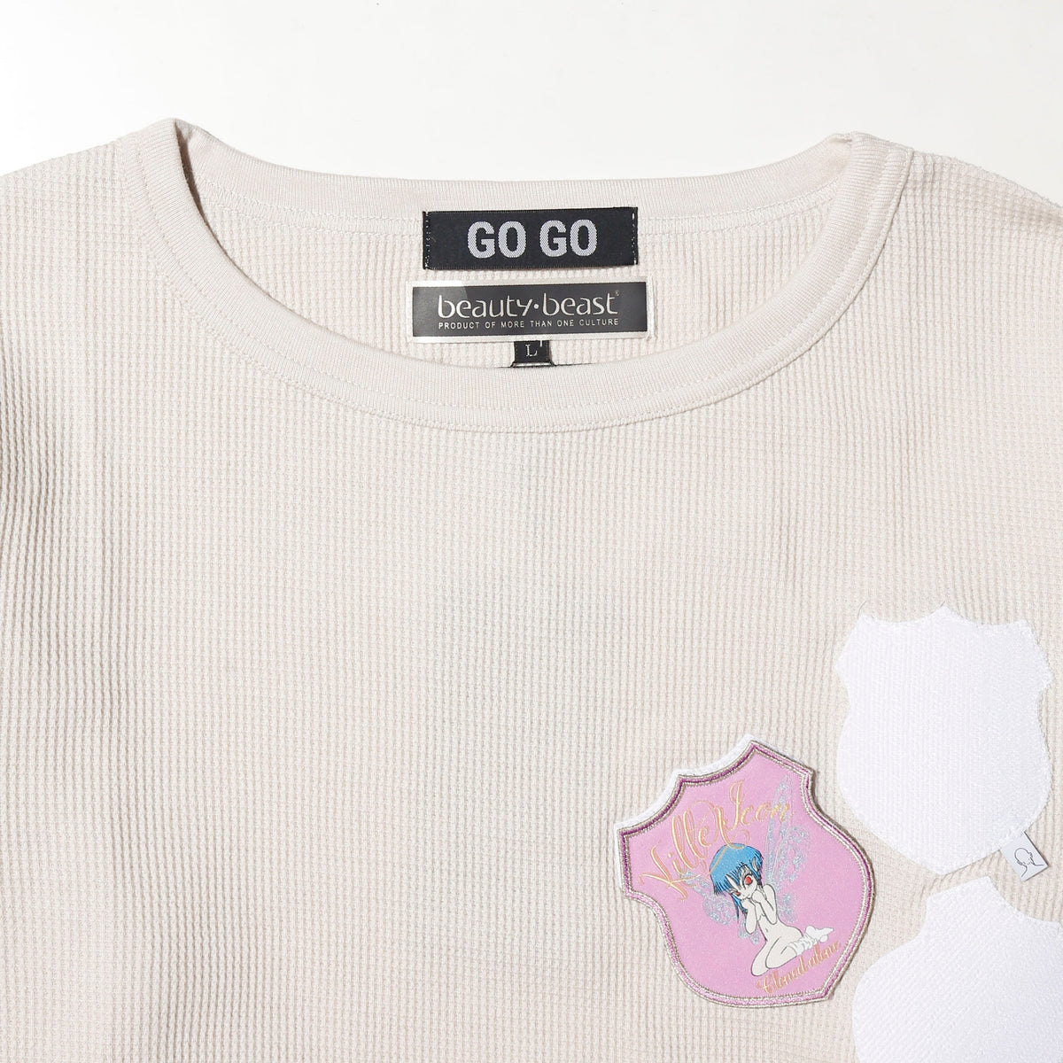 Go Go Darlin' × beauty:beast - "THERMAL L/S with TINK EMBLEM"