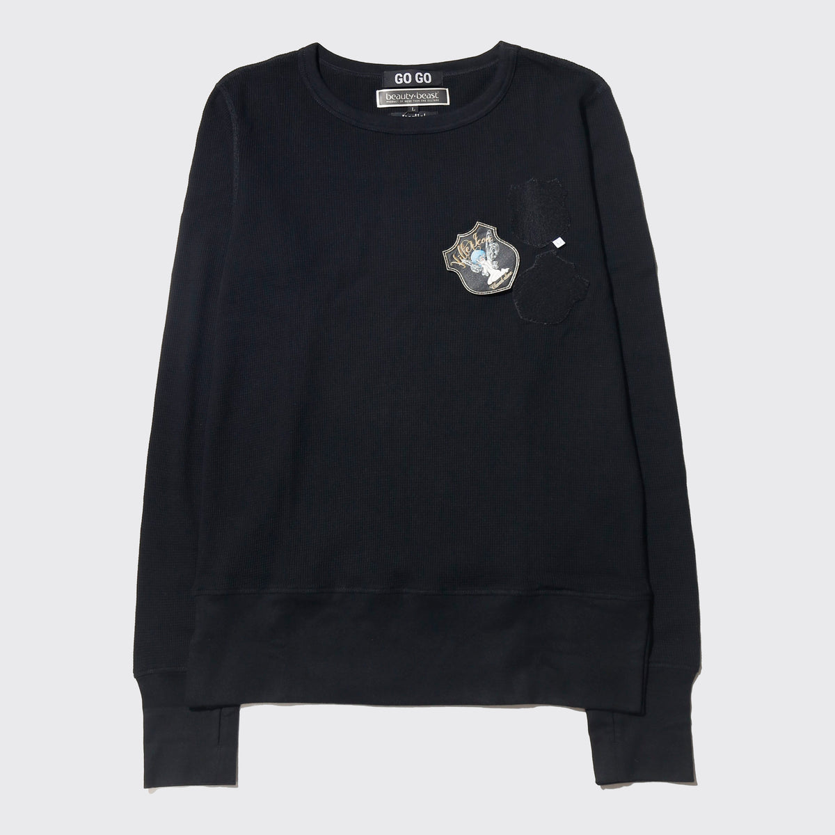 Go Go Darlin' × beauty:beast - "THERMAL L/S with TINK EMBLEM"