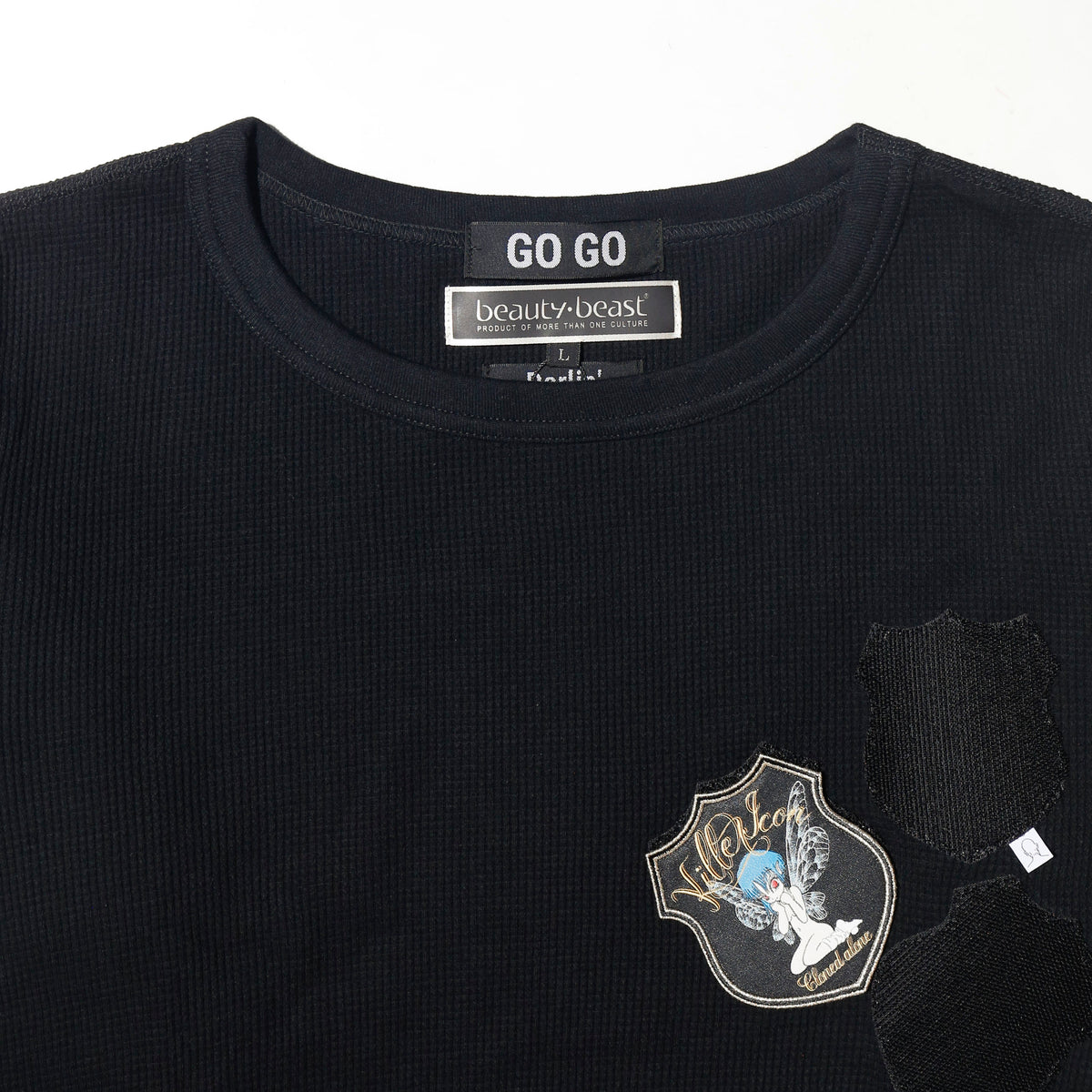 Go Go Darlin' × beauty:beast - "THERMAL L/S with TINK EMBLEM"
