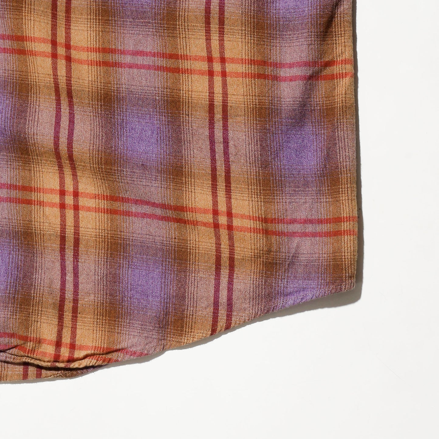 vintage 00's st.johns bay ombre check shirt