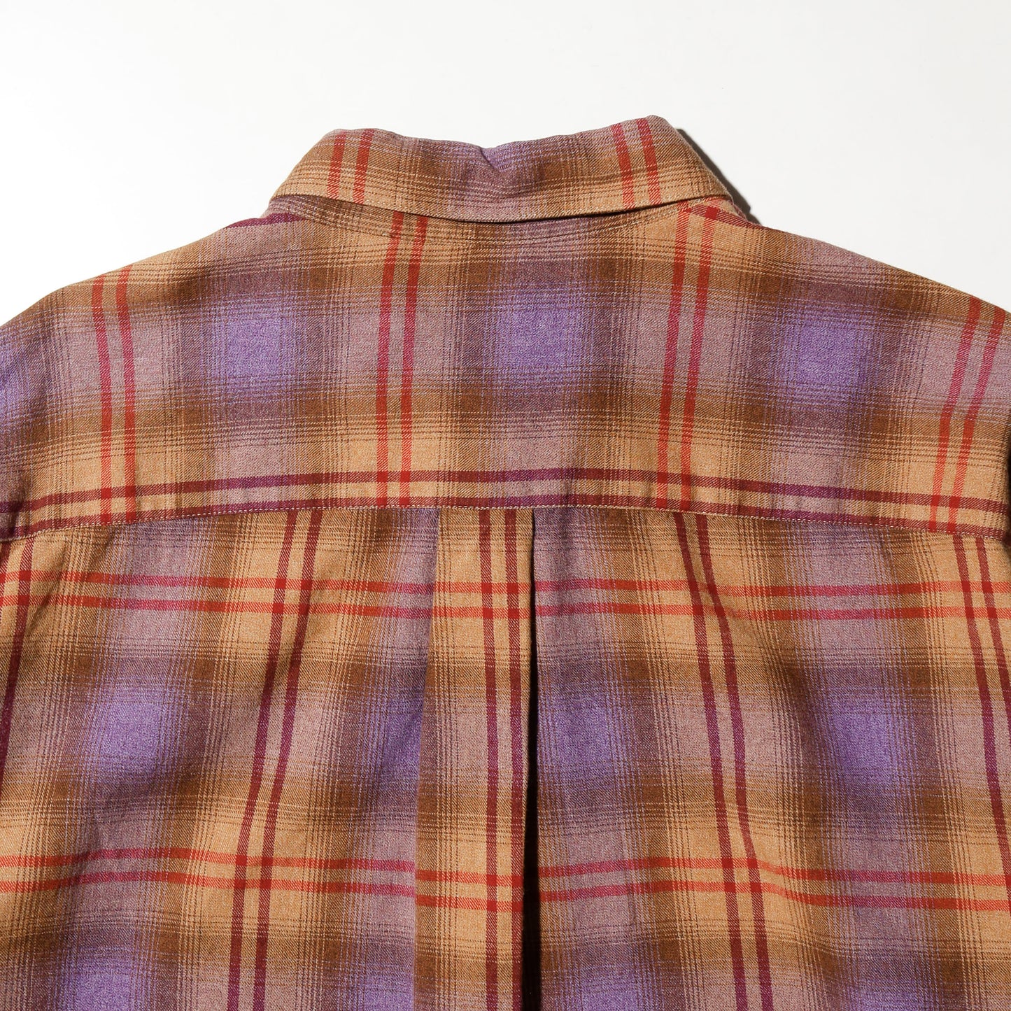 vintage 00's st.johns bay ombre check shirt